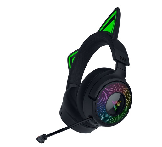 Razer Kraken Kitty V3 Pro, bežične slušalice, on-ear, crne, RZ04-05170300-R3M1