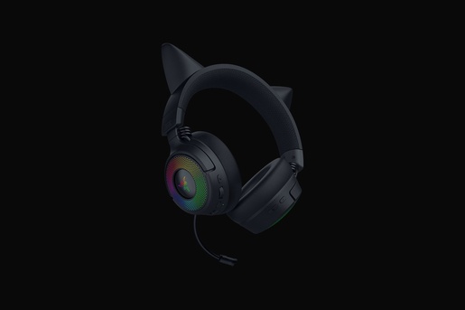 Razer Kraken Kitty V3 Pro, bežične slušalice, on-ear, crne, RZ04-05170300-R3M1