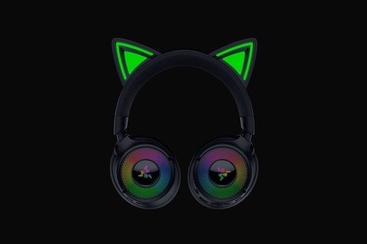 Razer Kraken Kitty V3 Pro, bežične slušalice, on-ear, crne, RZ04-05170300-R3M1