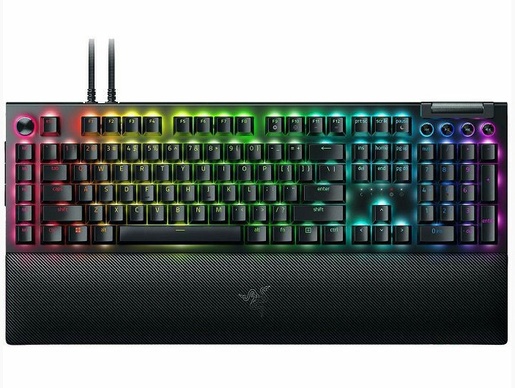 Razer BlackWidow V4 Pro, Yellow switch, UK ISO, žična mehanička tipkovnica, puna veličina, RZ03-04682000-R3W1