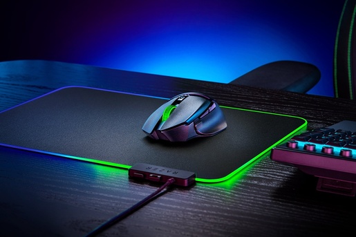 Razer Basilisk V3 X HyperSpeed bežični ergonomski optički miš, 26000 DPI, crni, RZ01-04870100-R3G1