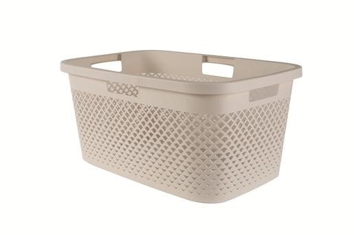 CURVER košara za rublje, Pure, 47 L, 60 x 40 x 28 cm, Bijela boja