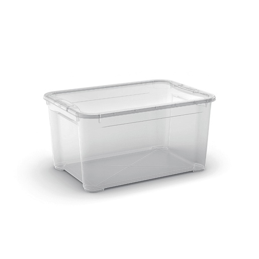 CURVER kutija za spremanje s poklopcem, T Box, 47 L, 39 x 55,5 x 28,5 cm, Transparent boja
