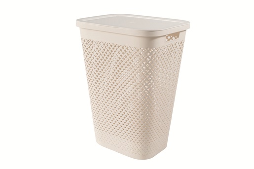 CURVER koš za rublje, Pure, 55 L, 43 x 35 x 58 cm, Bijela boja