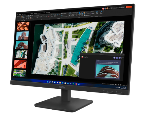 Lenovo 27" monitor ThinkVision S27-4e, 64BEKAT1EU, IPS Full HD, 100Hz, 4ms, HDMI, VGA