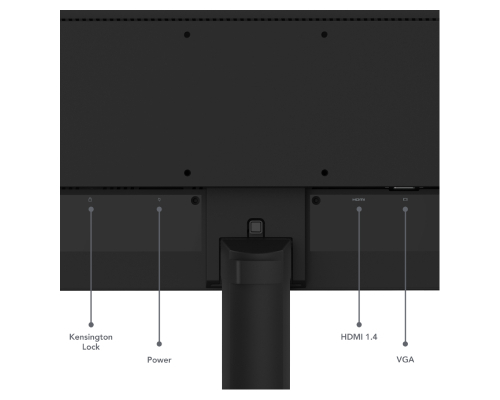 Lenovo 27" monitor ThinkVision S27-4e, 64BEKAT1EU, IPS Full HD, 100Hz, 4ms, HDMI, VGA