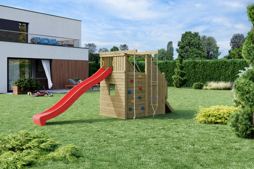 Fungoo drveno dječje igralište RAMPHOUSE set