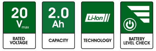 ADK Li-ion baterija SFM174, 2.0Ah