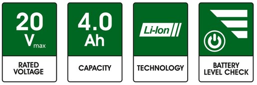ADK Li-ion baterija SFM175, 4.0Ah