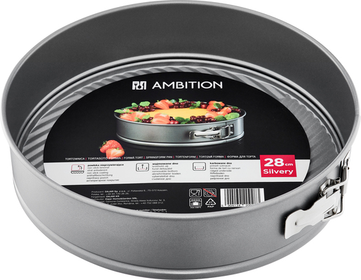 Ambition kalup za kolač Silvery 28 cm