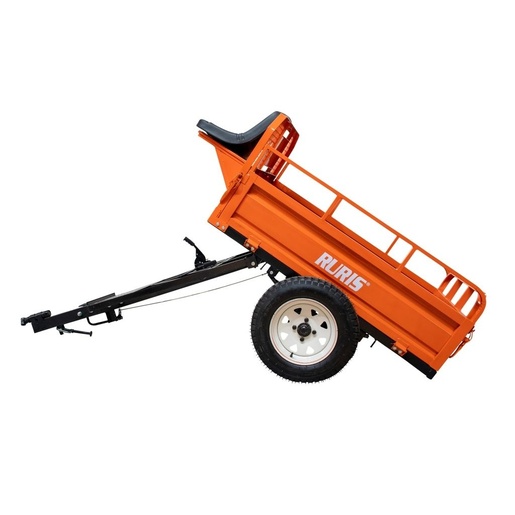 RURIS prikolica 550s, 140x100x45 cm, 550 kg nosivost