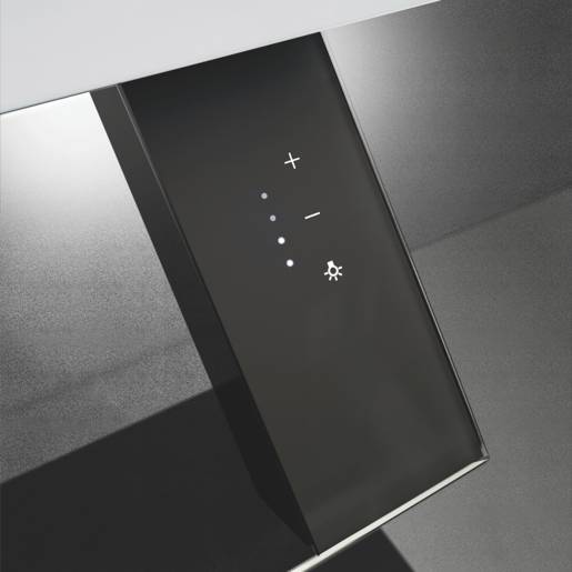 Fim airworks kuhinjska napa Castore 90 Crna Mat + staklo