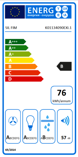 Fim airworks kuhinjska napa Aquila Island 90 Inox