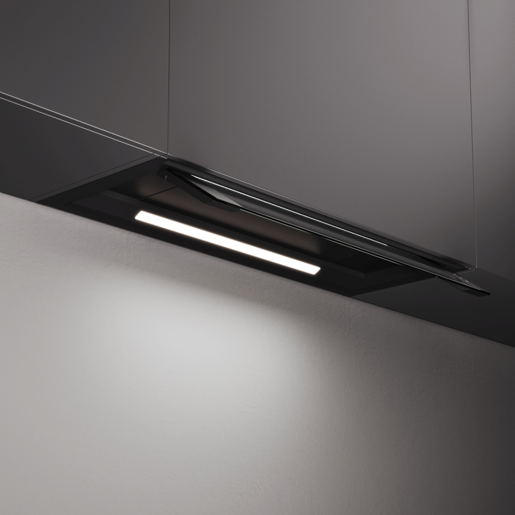 Fim airworks kuhinjska napa Castore 60 Crna Mat + staklo