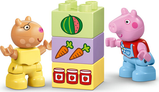 LEGO® DUPLO® Peppa Pig Traktor i tržnica 10468