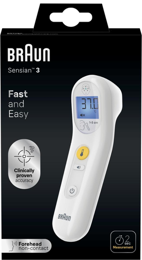 BRAUN beskontaktni toplomjer SENSIAN 3 BNT050EE