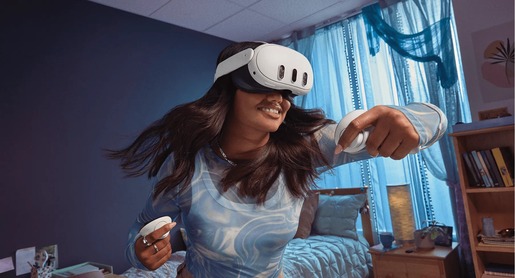 Meta Quest 3 VR 512GB, bijeli, 899-00586-01