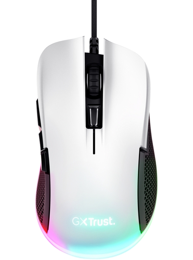 Trust GXT 922W Ybar, gaming miš, žičani, bijeli