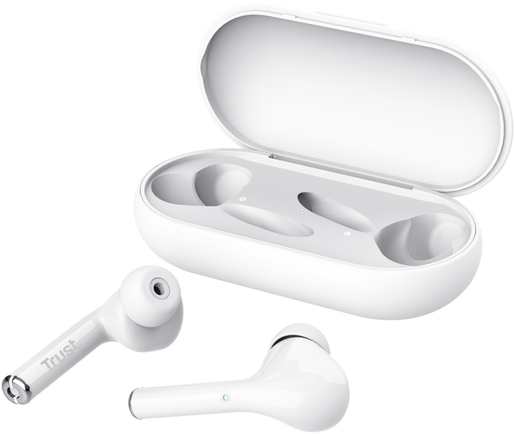 Trust Nika Touch 23705, bežične in-ear slušalice, bijele