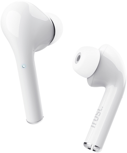 Trust Nika Touch 23705, bežične in-ear slušalice, bijele