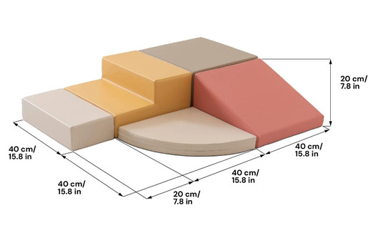 IGLU set CORNER CLIMBER - rozi
