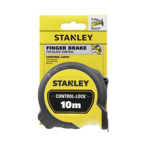 STANLEY metar CONTROL-LOCK, 10m/25mm, obostrana traka