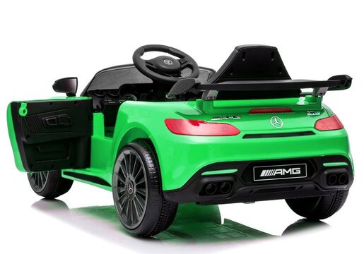 Licencirani Mercedes SLS AMG GT R zeleni - auto na akumulator
