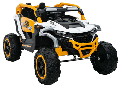 Buggy M3 žuti - bijeli 4x4 - auto na akumulator