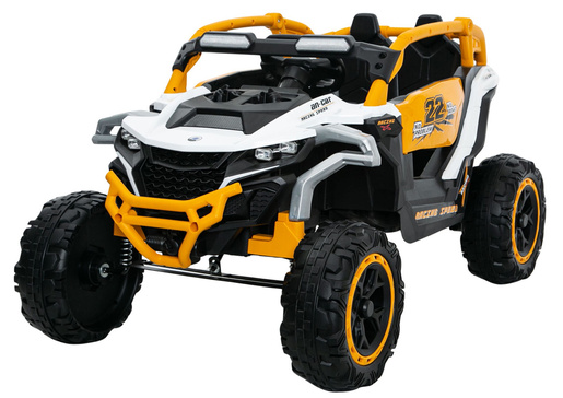 Buggy M3 žuti - bijeli 4x4 - auto na akumulator