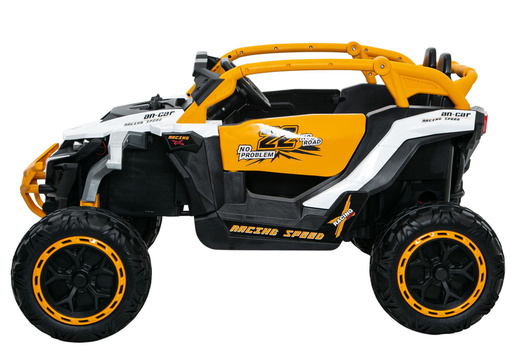 Buggy M3 žuti - bijeli 4x4 - auto na akumulator