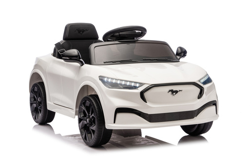 Licencirani Ford Mustang Mach-E 24V bijeli - auto na akumulator