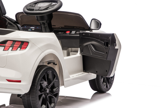 Licencirani Ford Mustang Mach-E 24V bijeli - auto na akumulator