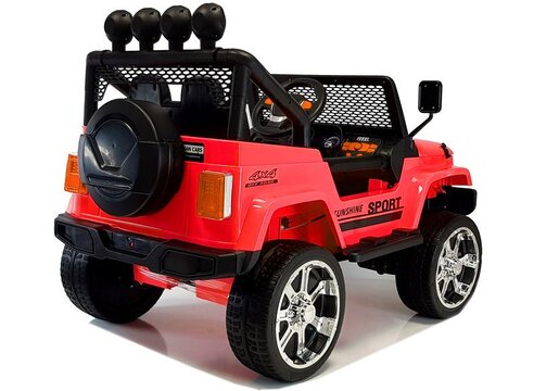 Licencirani S2388 Off Road Jeep crveni - auto na akumulator