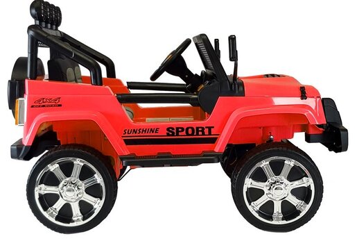 Licencirani S2388 Off Road Jeep crveni - auto na akumulator