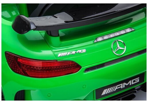 Licencirani Mercedes GTR zeleni - auto na akumulator