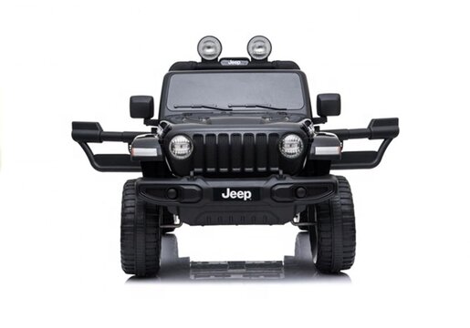 Licencirani Jeep Rubicon Wrangler 4x4 crni - auto na akumulator