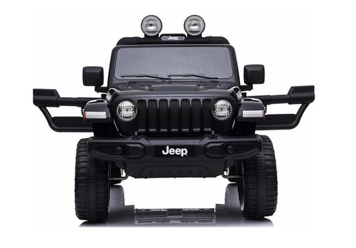 Licencirani Jeep Rubicon Wrangler 4x4 crni - auto na akumulator