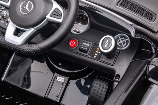 Licencirani Mercedes SLC 300 crni - auto na akumulator