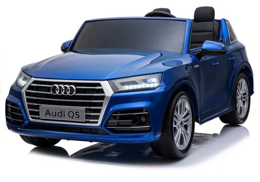 Licencirani Audi Q5 dvosjed plavi lakirani - auto na akumulator