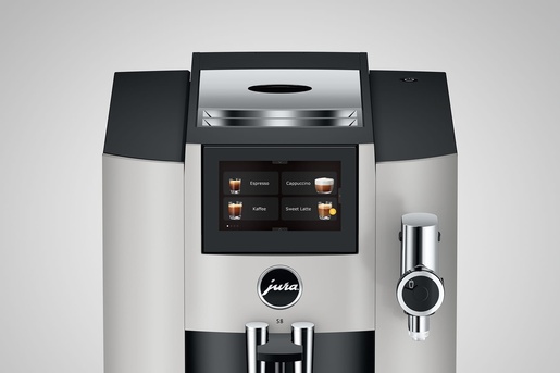 JURA automatski aparat za espresso S8 Platinum Silver