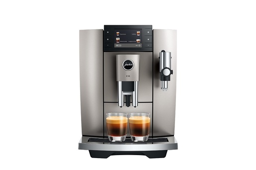 JURA automatski aparat za espresso E8 Midnight Silver