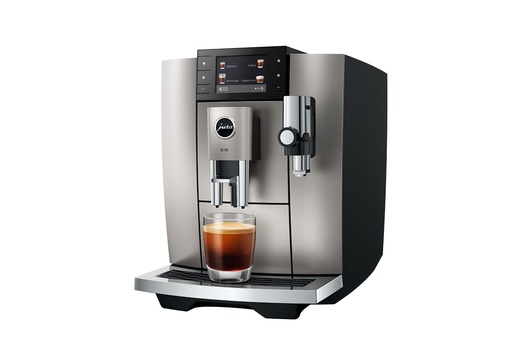 JURA automatski aparat za espresso E8 Midnight Silver