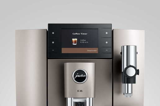 JURA automatski aparat za espresso E8 Midnight Silver