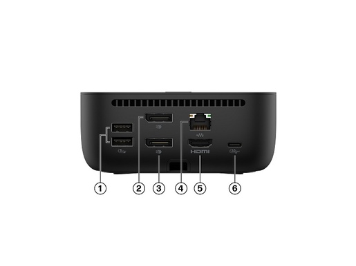 HP docking station USB-C 100W G6, 9X3V1UT