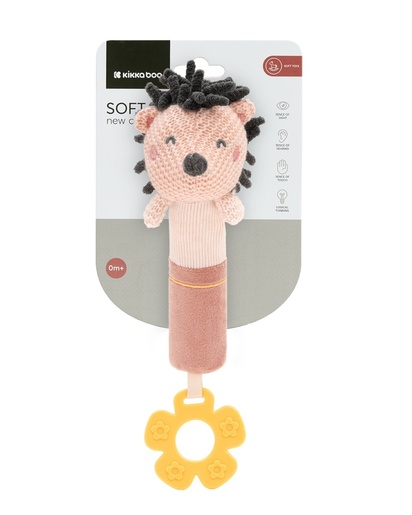 Kikka Boo zvečka Activity Squeaker Toy, Hedge Hugs