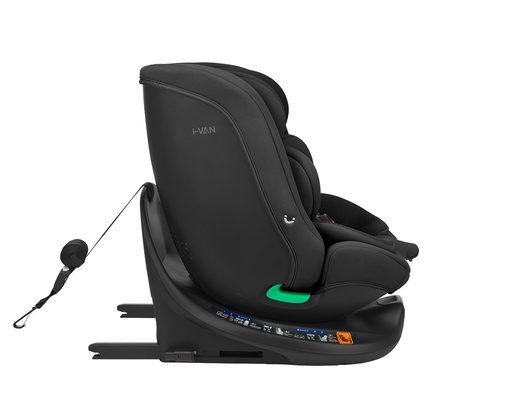 Kikka Boo autosjedalica i-Van i-Size, Grupa 0+, 1, 2, 3 (0-36 kg) (40-150 cm) Black