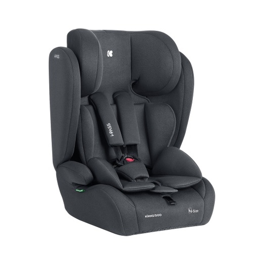 Kikka Boo autosjedalica i-Pass i-Size, Grupa 1, 2, 3 (9-36 kg) (76-150 cm) Grey