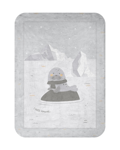 Kikka Boo Deka Soft 110x140, Seally Me