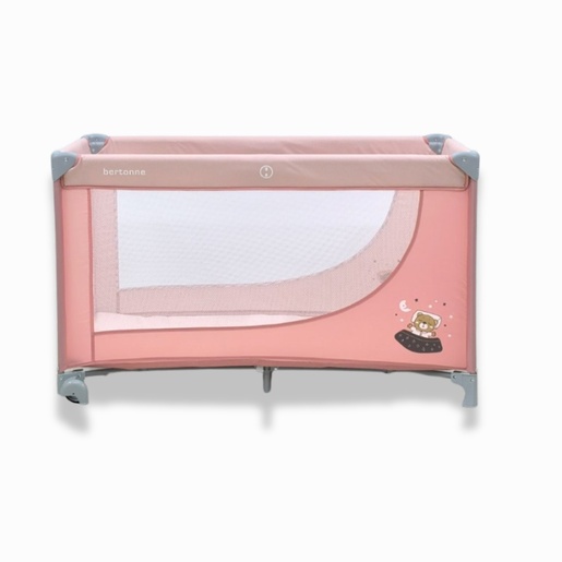 Bertonne sklopivi krevetić Sleeping Bear, Pink