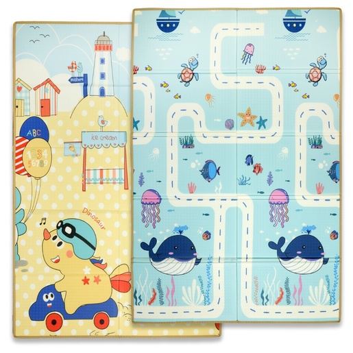 Bertonne edukativna podloga, Vodeni svijet/Dinosauri